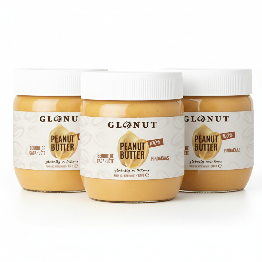 GloNut %100 Peanutbutter (360x3)